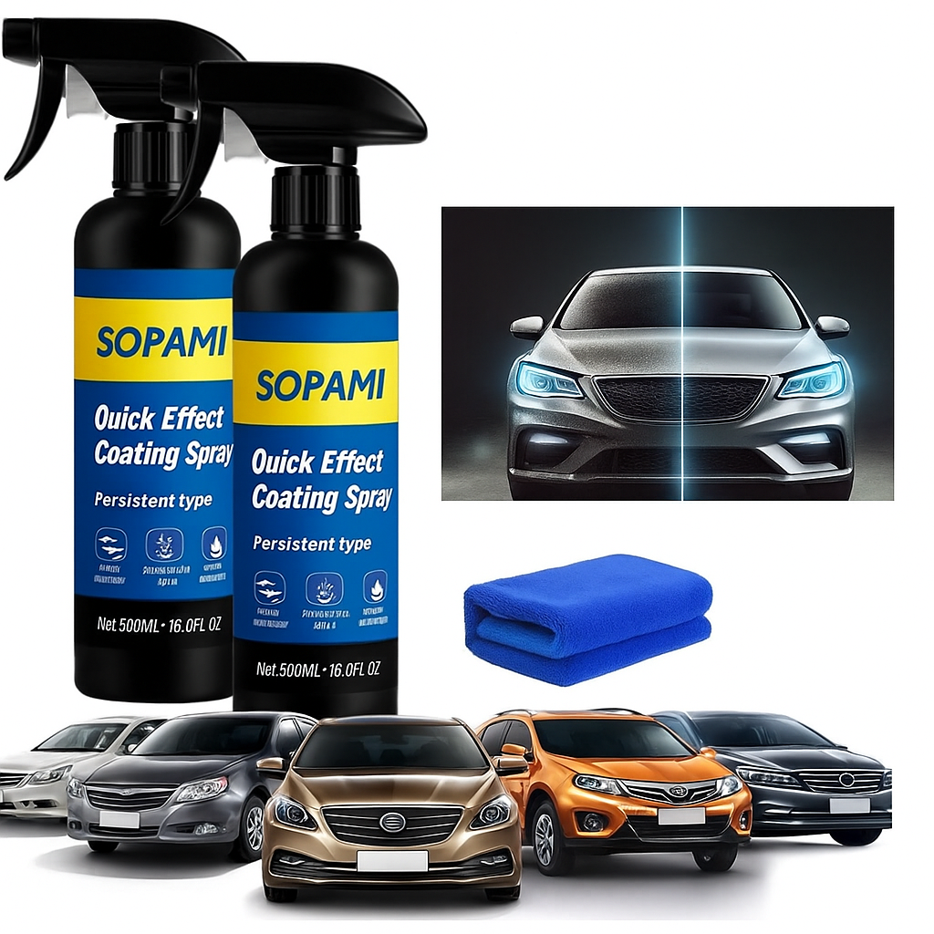 Sopami Car Coating Spray 100ml (Pack of 2)